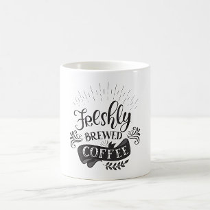 Nyligen Bryggt Kaffe Kaffemugg