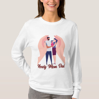 NYLIGEN MAMMA PAPPA T SHIRT