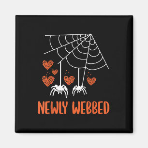 Nyligen nätverksansluten Halloween Nyanländ Brud O Magnet