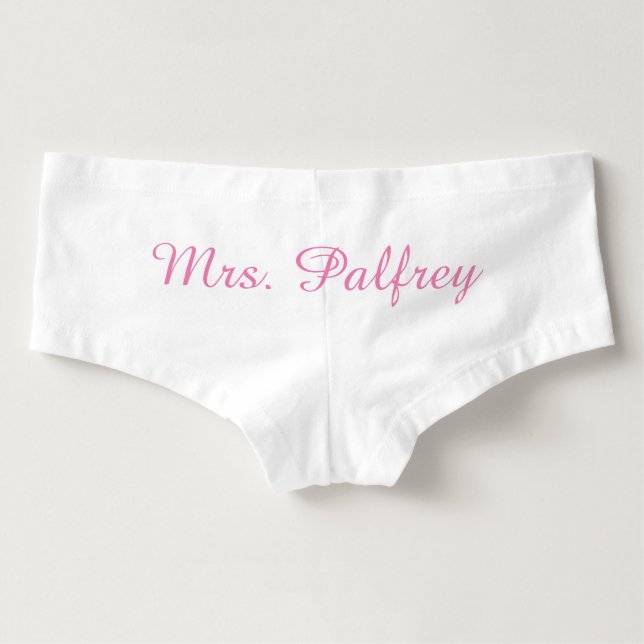 Nyligen onsdagbrud~ Fru Boxertrosa (Baksida)