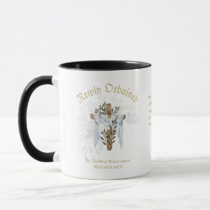 NYLIGEN ORDAINERAD pastor Deacon Minister Nun Mugg