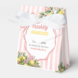 Nyligen Pressad Lemonad Båge Lemon Babyfirande Presentaskar