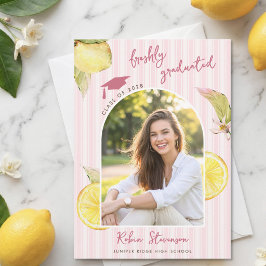 Nyligen Utexaminerad Citronutexaminerad Meddelande