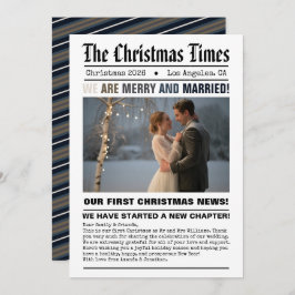 Nyligen vår första jultidning Stil Photo Julkort