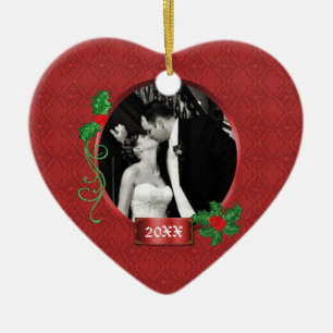 Nyligen Wed Photograph Ornament