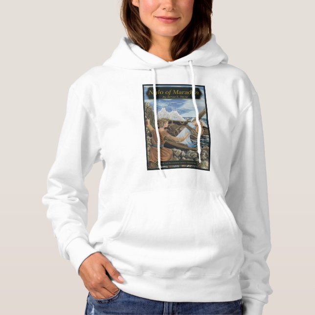 Nylo of Maradon women's hooded sweatshirt T Shirt (Framsida)