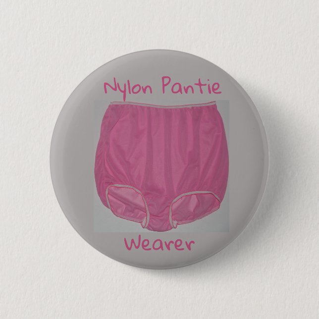 "Nylon Pantie Wearer" 2,25-tums bricka Knapp (Framsida)