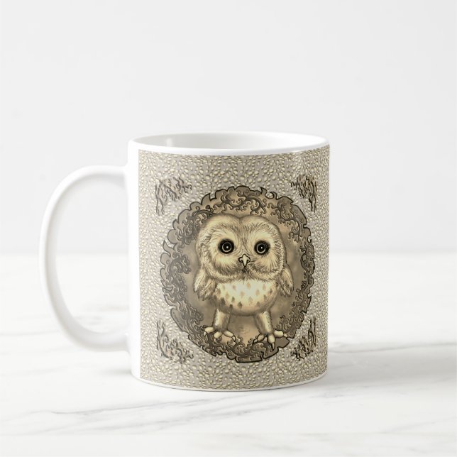 nymåne Baby Ugglamugg Kaffemugg (Vänster)