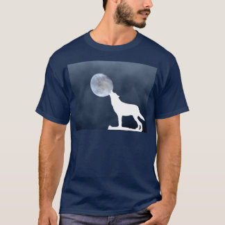 Nymåne - ylande varg t shirt