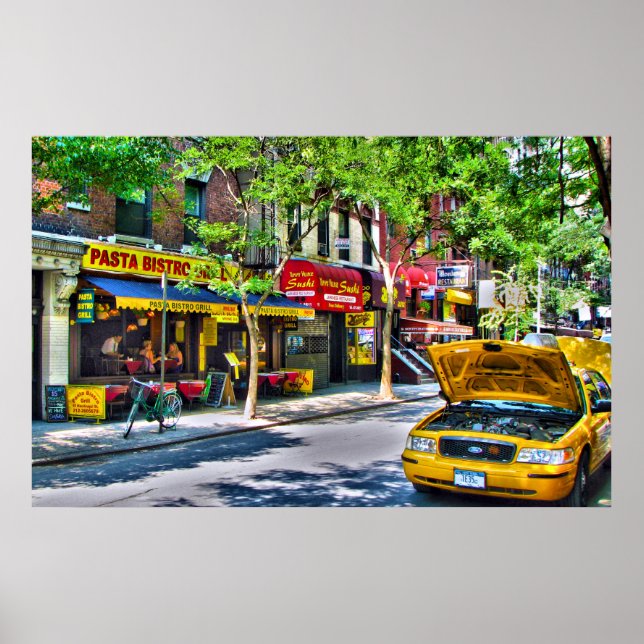nymd bistro poster (Framsidan)
