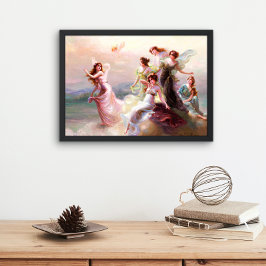 Nymfernas dans Édouard Bisson Fantasi Poster