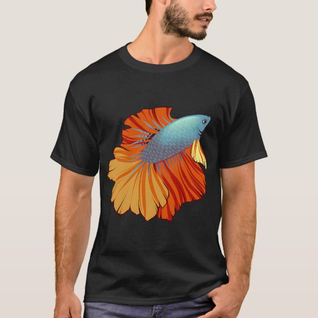 Nymfparakit Nymfparakit Papegoja - Chip och Fisk T Shirt (Framsida)