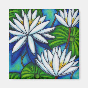Nympahaea blåttmagnet magnet