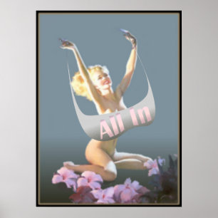 nymph2 baserat på Pastel av Earl Moran Poster