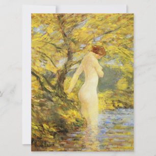 Nymph Bathing (vacker kvinnlig Gudom)