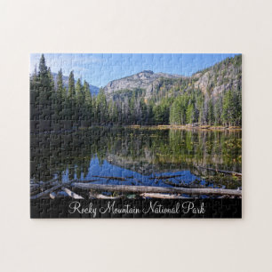 Nymph Sjö Rocky Mountain National Park Puzzle Pussel