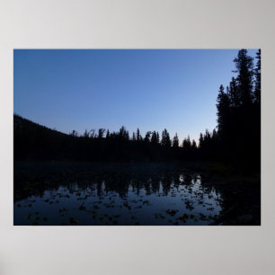 Nymph Sjö vid Dawn Poster