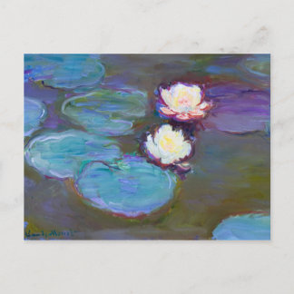 Nympheas av Claude Monet Vykort