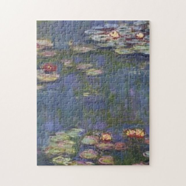 Nymphéas Claude Monet Pussel (Vertikal)