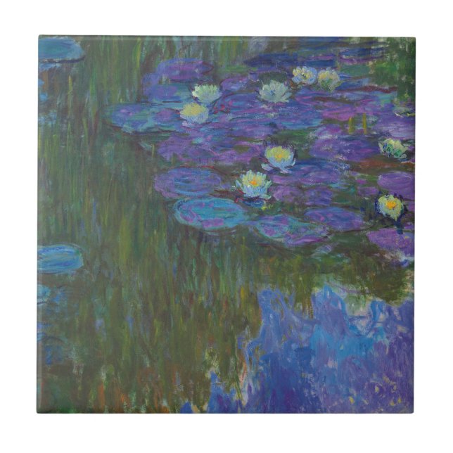 Nymphéas en-fleur | 1914-17 kakelplatta (Framsidan)