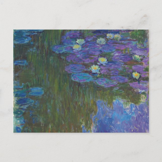 Nymphéas en fleur | 1914-17 vykort (Framsida)