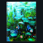 Nympheas Vatten Lillies Monet Photo Binder Anteckningsbok Med Spiral<br><div class="desc">Nympheas Vatten Lillies Monet Photo Binder</div>