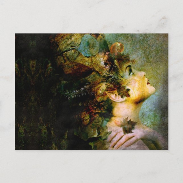 nymphette vykort (Framsida)