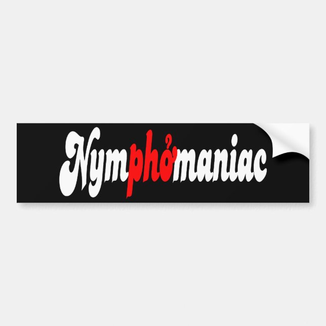 Nymphomaniac Bildekal (Framsidan)