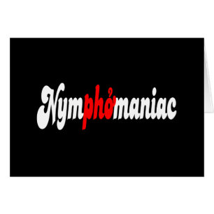 Nymphomaniac Hälsningskort
