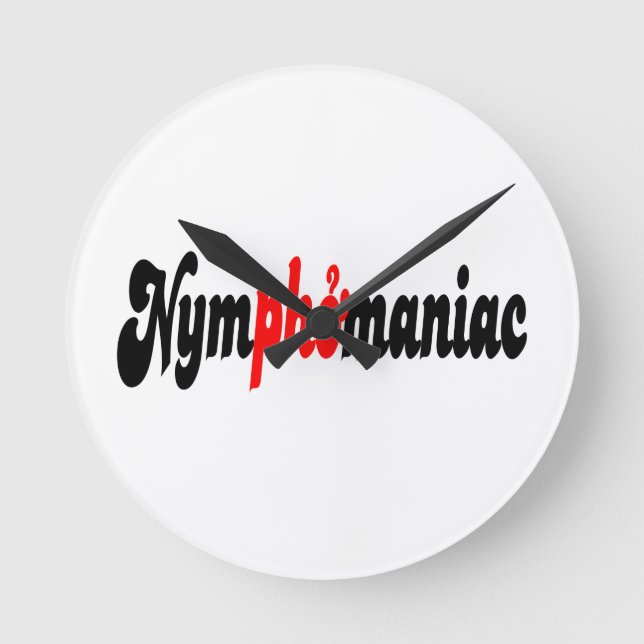 Nymphomanik Rund Klocka (Framsida)