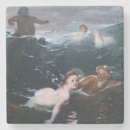 Nymphs and Satyrs Swimming in Vinkara Stenunderlägg