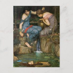 Nymphs Finding the Head of Orpheus Vykort