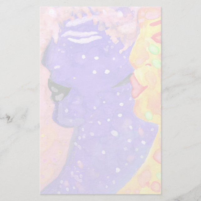 Nymphs Folk Art av AnyaC Brevpapper (Framsida)