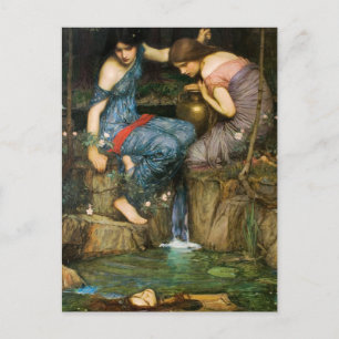 Nymphs hittade brevkortschefen för Orpheus Vykort