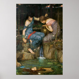 Nymphs hittade chefen för Orpheus Poster
