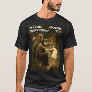 Nymphs och Satyr u2013 WilliamAdolphe Bouguereau  T Shirt