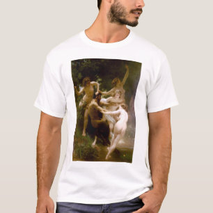 Nymphs och Satyr, William-Adolphe Bouguereau Tee Shirt