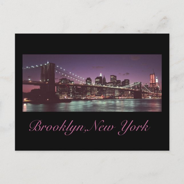 Nyny, Brooklyn, New York Vykort (Framsida)