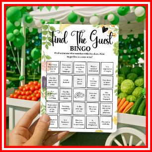 Nyoffert Från Marknaden Hitta Gästens Bingo Spel