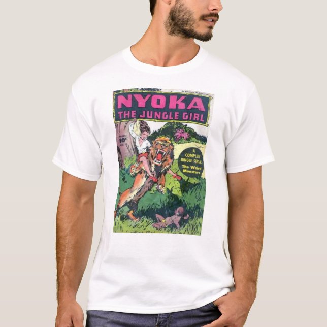 Nyoka Jungle Girl 3 T Shirt (Framsida)