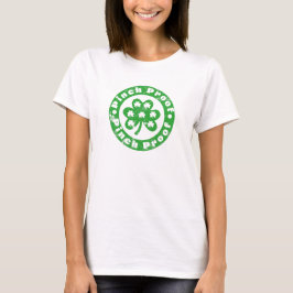 Nypbevis St. Patricks dag T Shirt