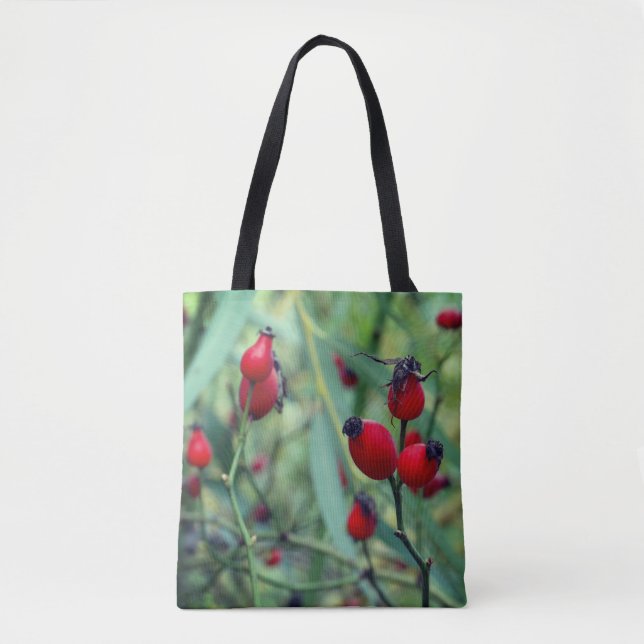 Nypon höstfotografering Totebag Tygkasse (Framsida)