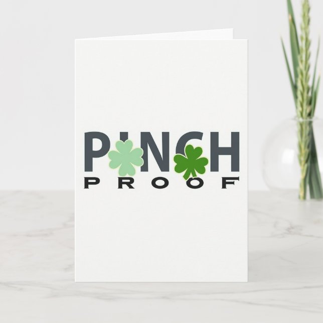 Nypproof Shamrock Rolig Kort (Framsida)