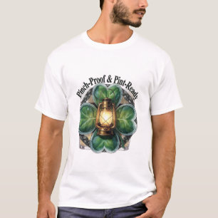 Nypptåligt Lykta-Klover T-Shirt “Nypbevis”