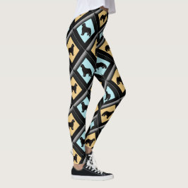 Nyskapa diamanter leggings