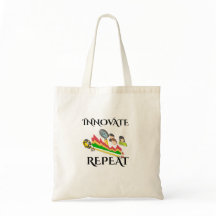 Nyskapande eller upprepning - Motivering Tote Bag