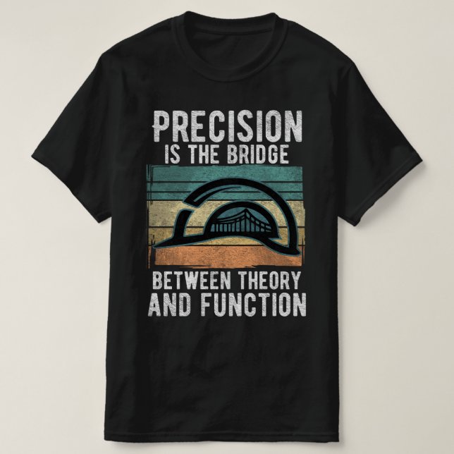 Nyskapande med Precision-teknik T Shirt (Design framsida)