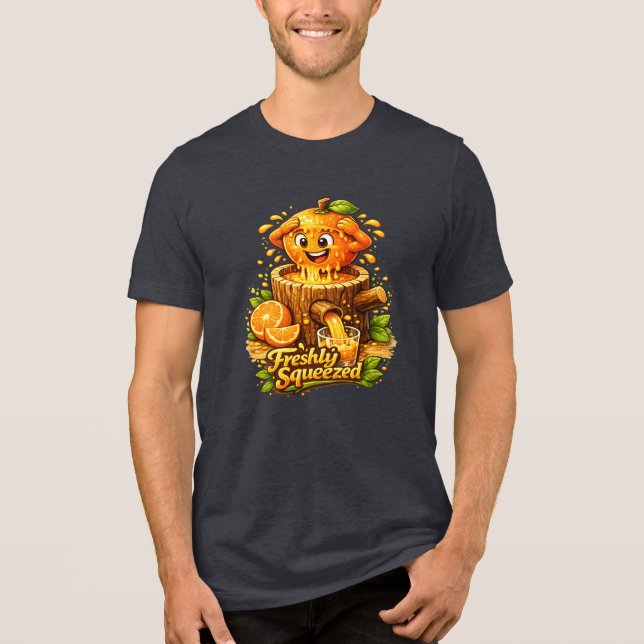 Nysliten - Känner dig fruktig - Matgalna vänner T Shirt (Framsida)