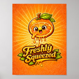Nysliten - Känner dig fruktig - Matpratare Poster