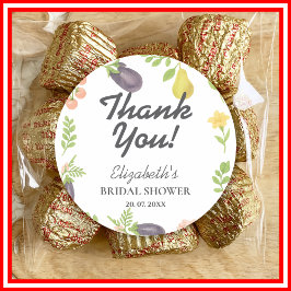 Nyss Anländ till Marknadens Bondens Marknad Bröllo Runt Klistermärke